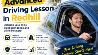 Advanced Driving Lesson in Redhill